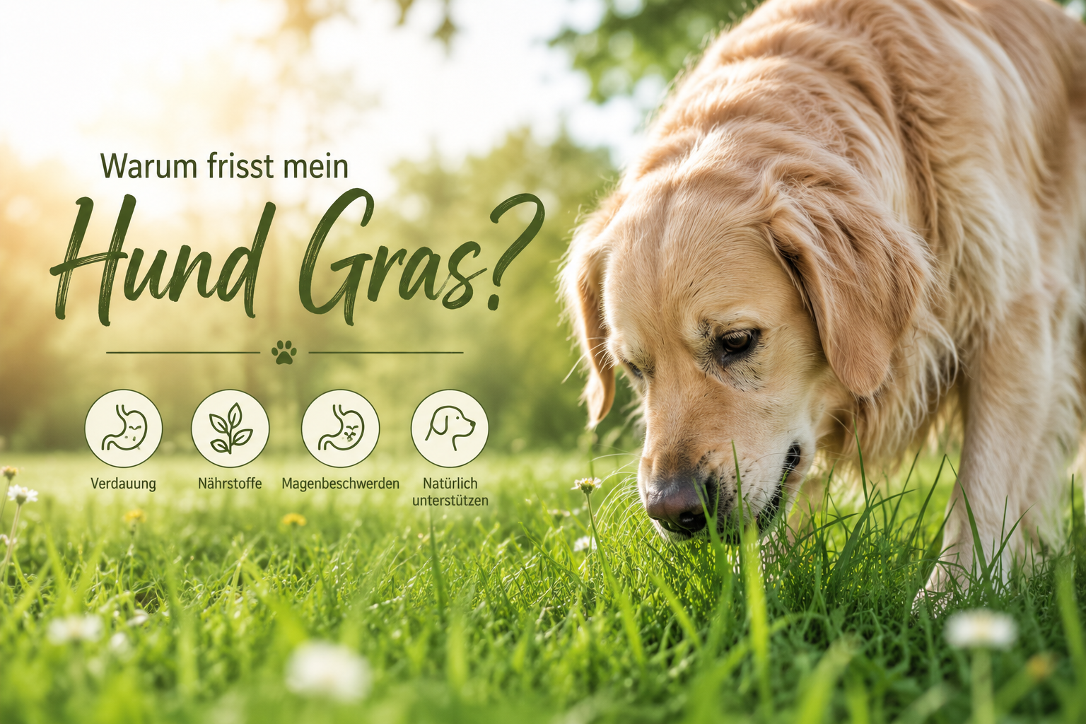 Warum frisst mein Hund Gras? Ursachen, Bedeutung und was wirklich hilft
