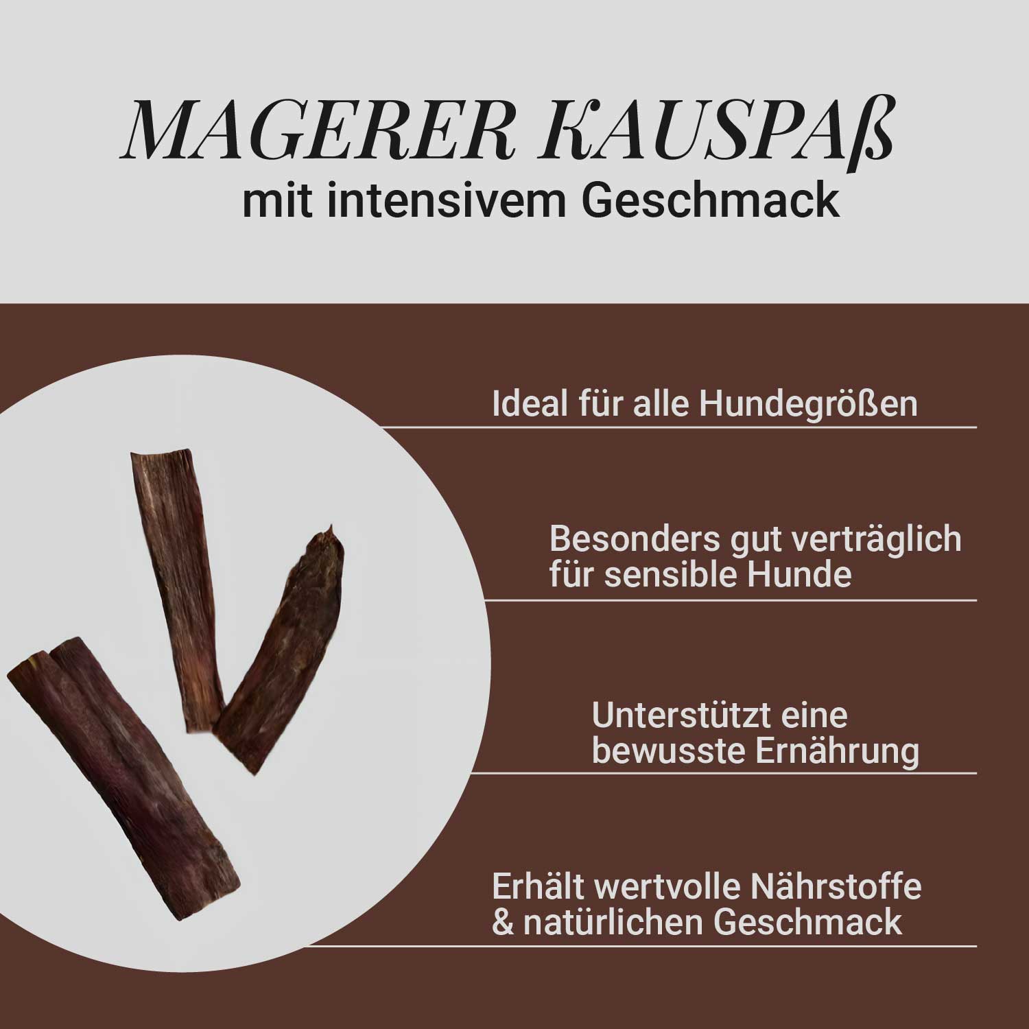 Pferdedörrfleisch, 500g