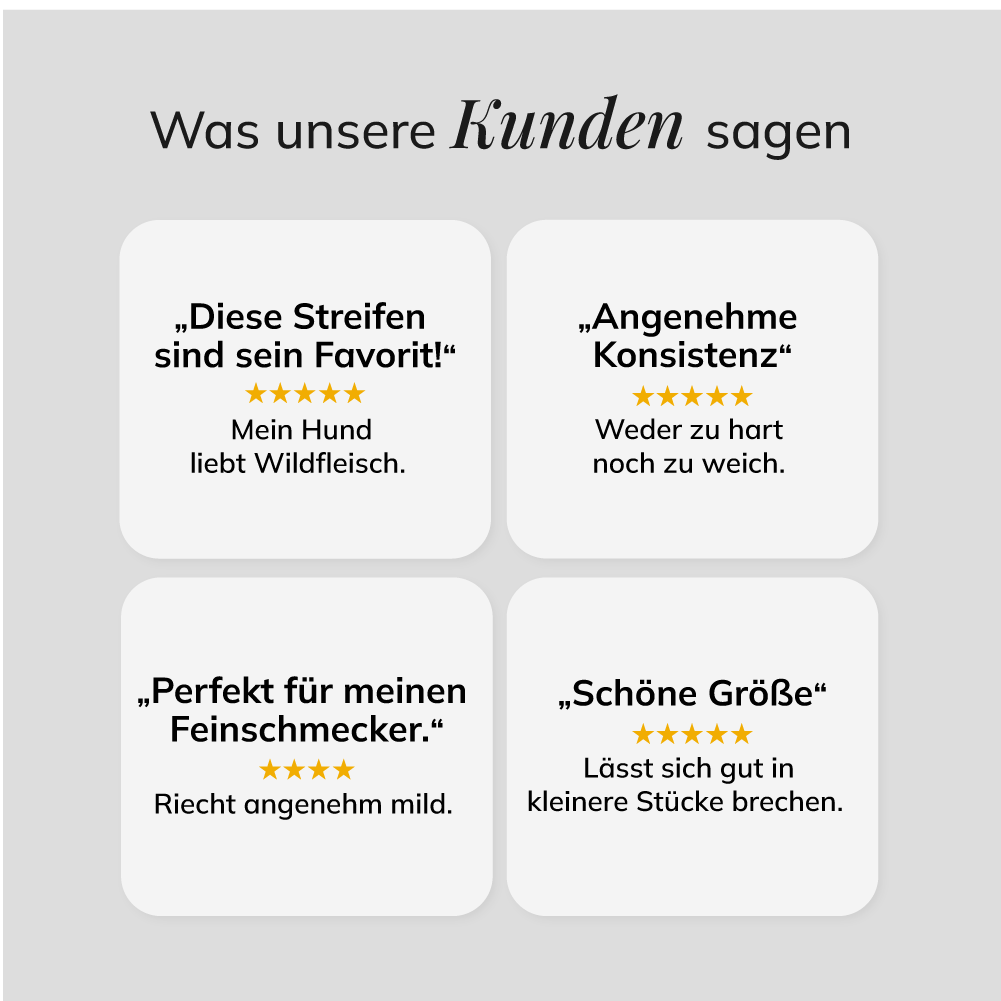 Fleischstreifen Reh, 500g