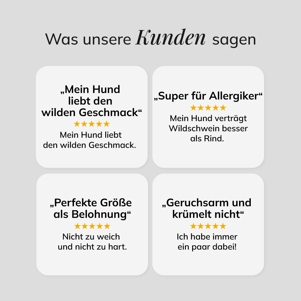 Fleischwürfel Wildschwein, 500g