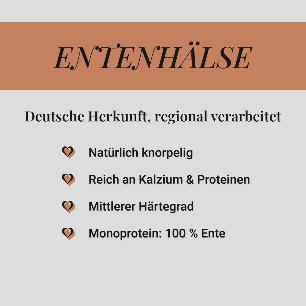 Entenhälse, 400g