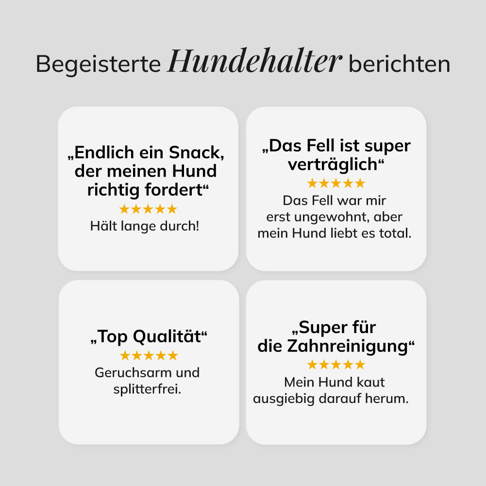 Pferdehaut mit Fell, 500g