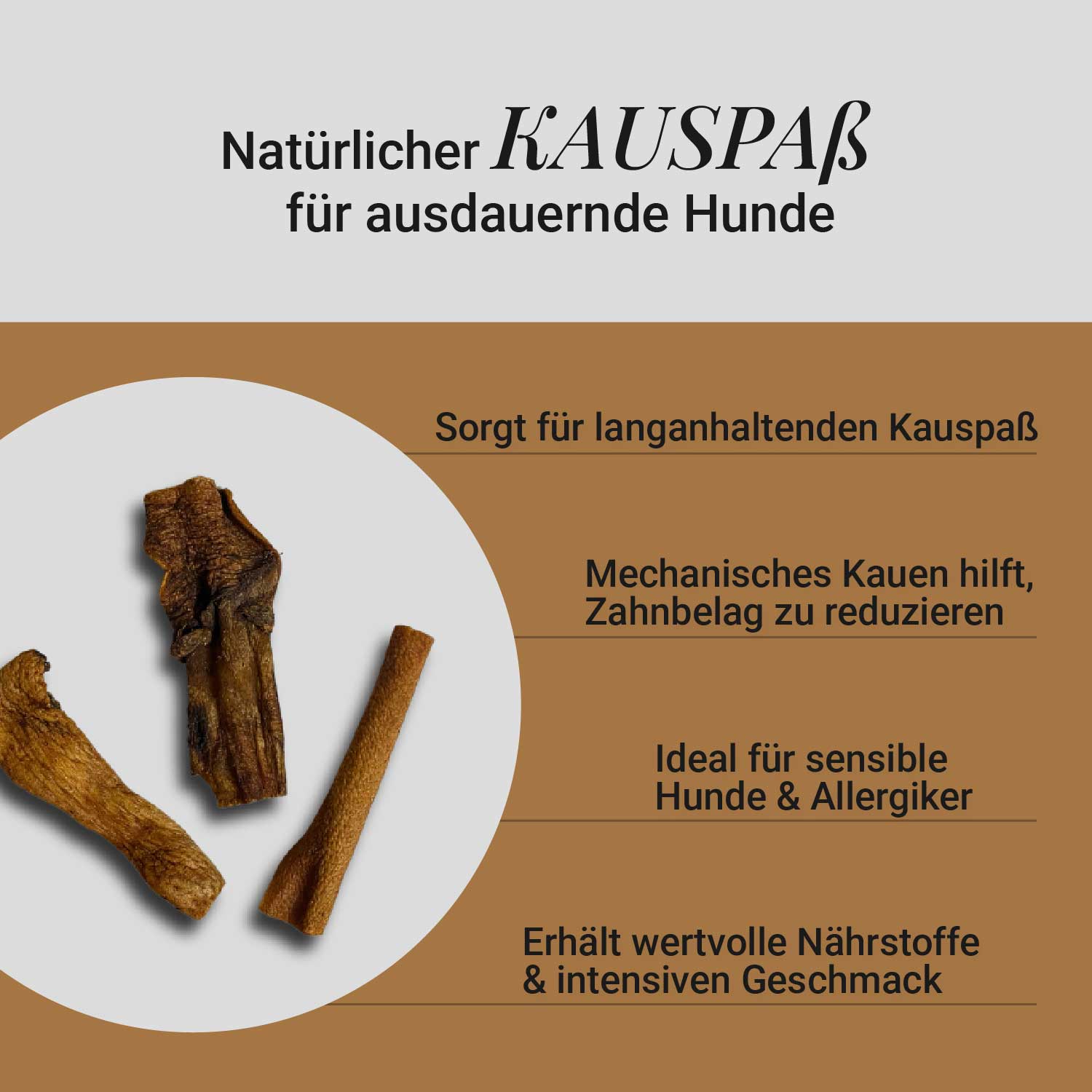 Wildschweinhaut, 500g