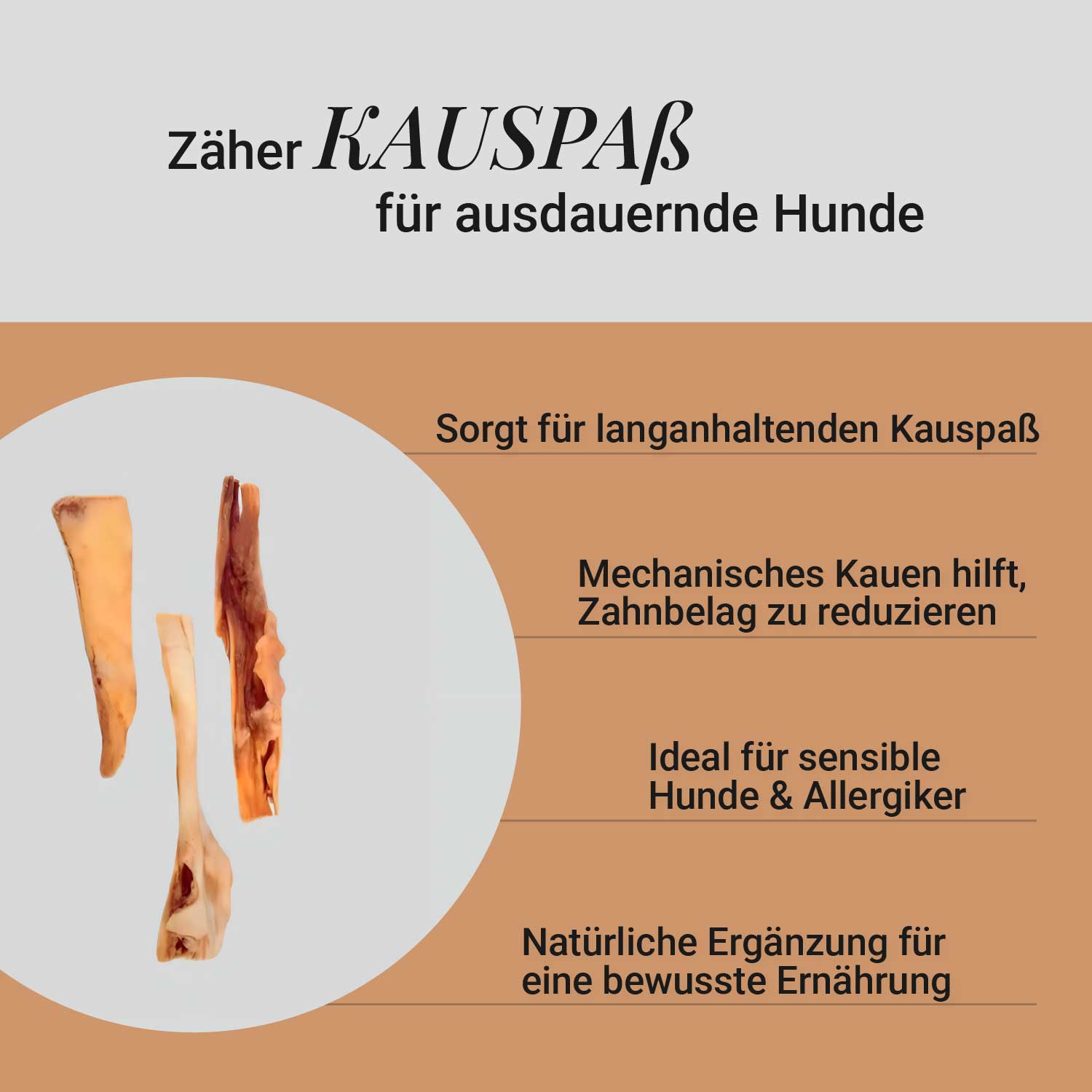 Ziegenkopfhaut, 500g