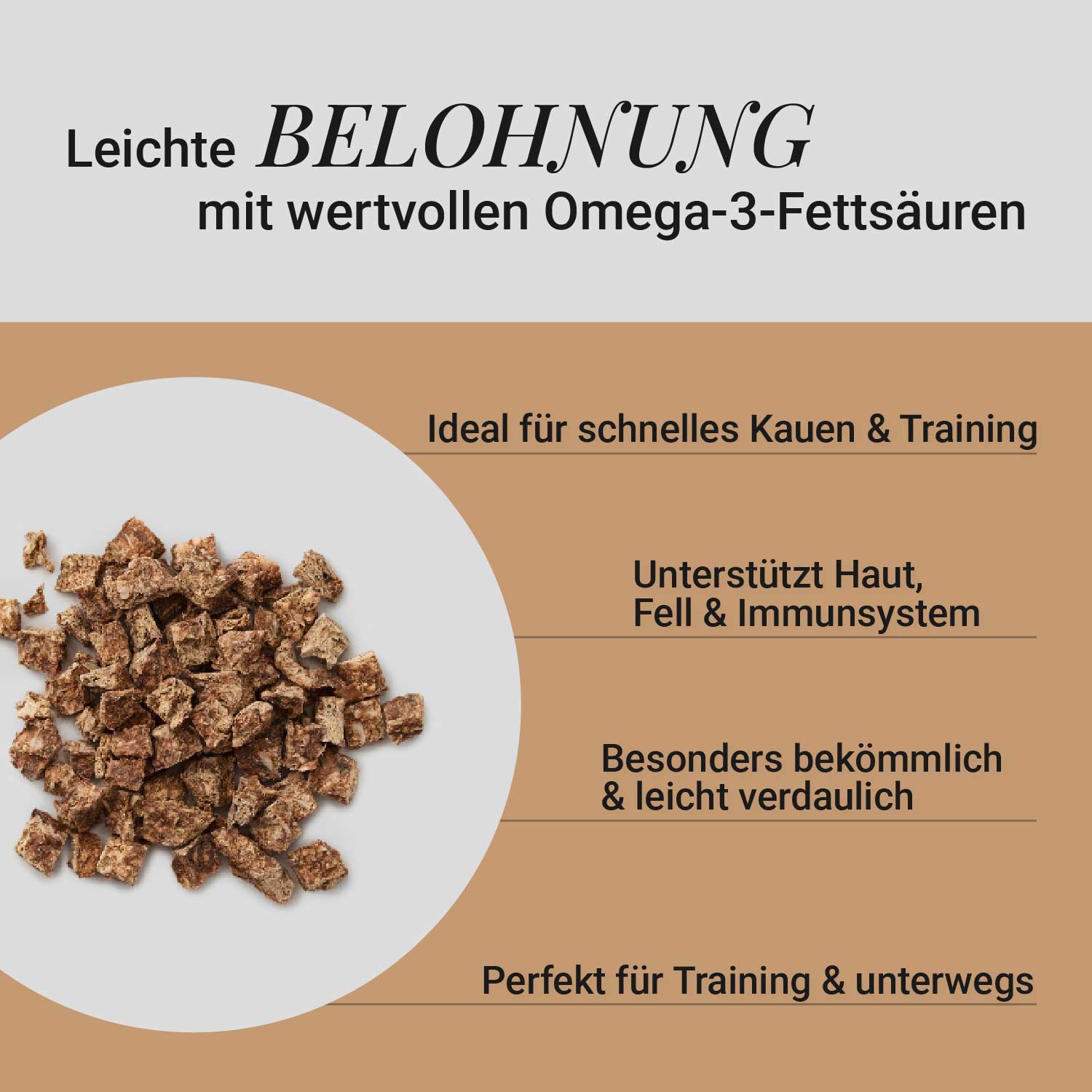 Mini-Würfel Dorsch, 500g