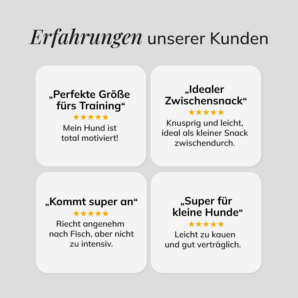 Mini-Würfel Dorsch, 500g