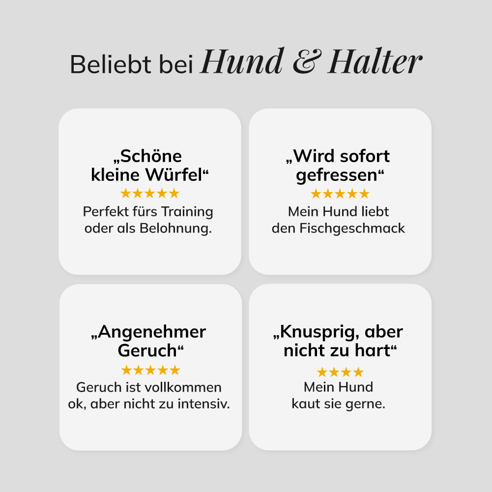 Mini-Würfel Makrele, 500g