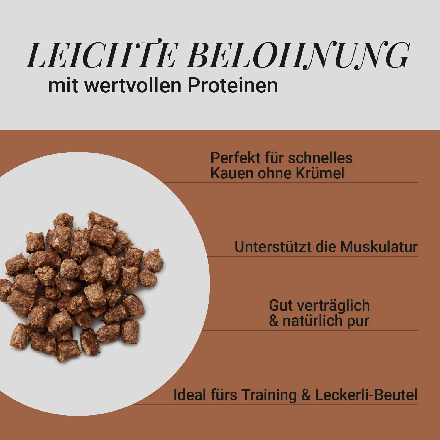 Mini-Würfel Pferd, 500g