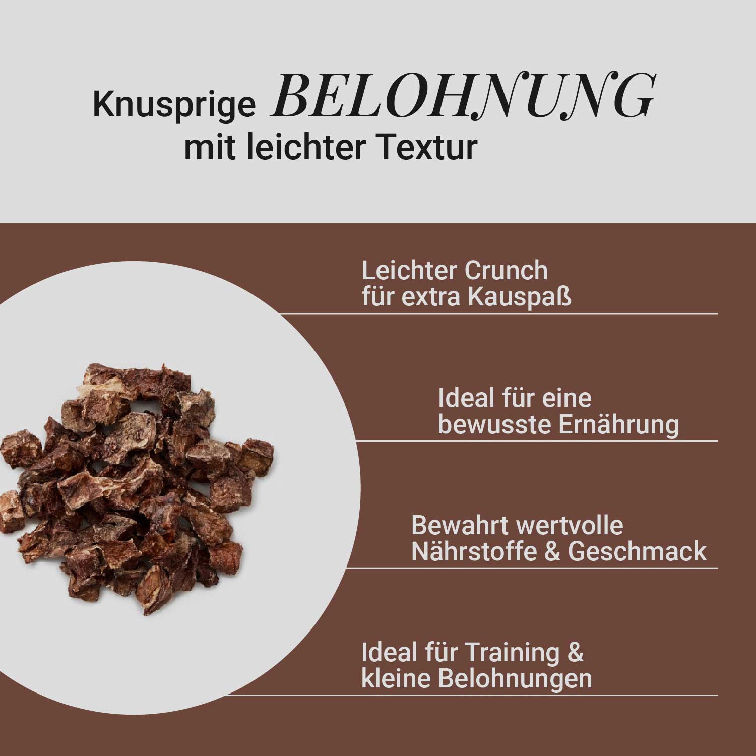 Mini-Würfel Rinderlunge, 500g