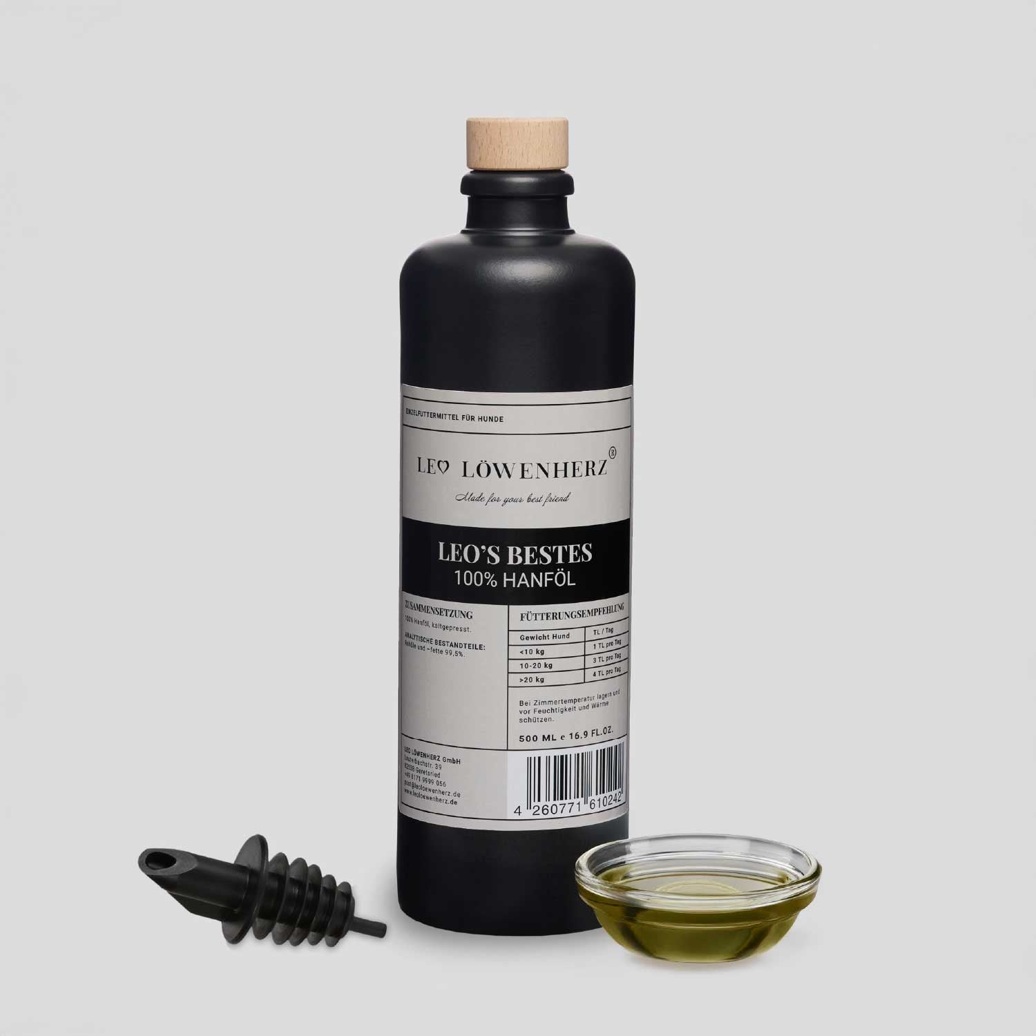 hanföl im kühlschrank aufbewahren Hanföl, 500ml – LEO LÖWENHERZ