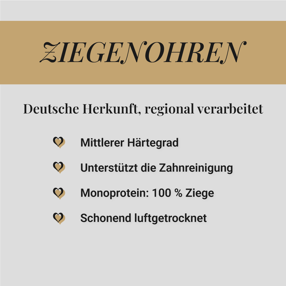 Ziegenohren, 600g
