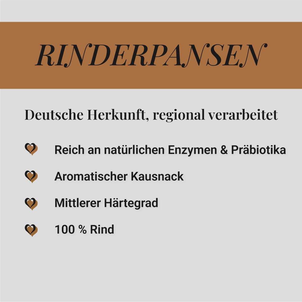 Rinderpansen, 500g