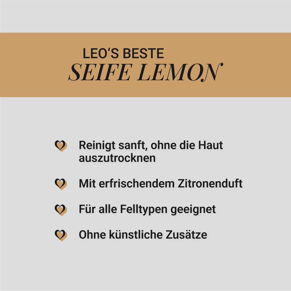 Hundeseife Lemon, 100g