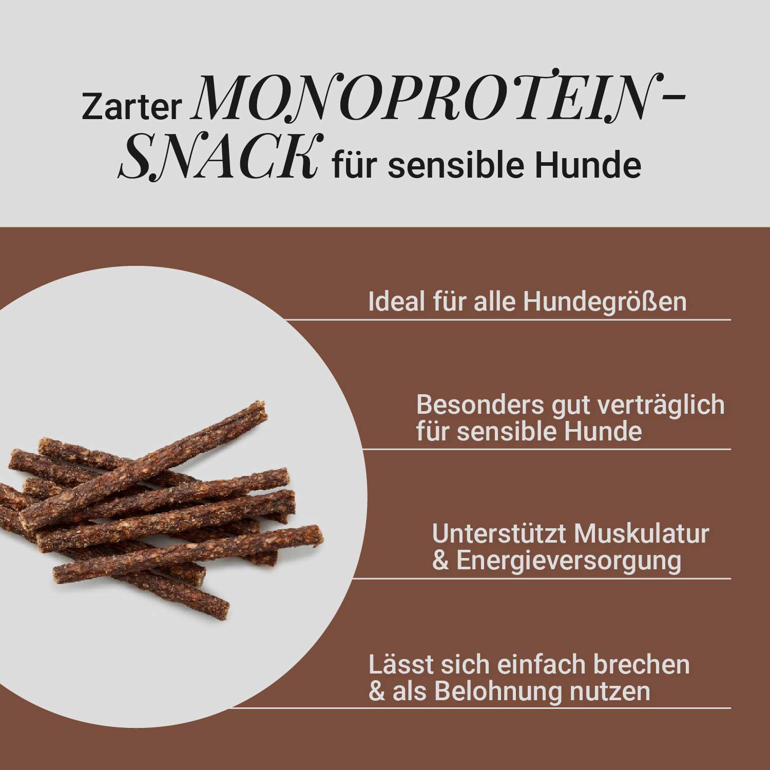 Pferdefleisch Sticks, 500g