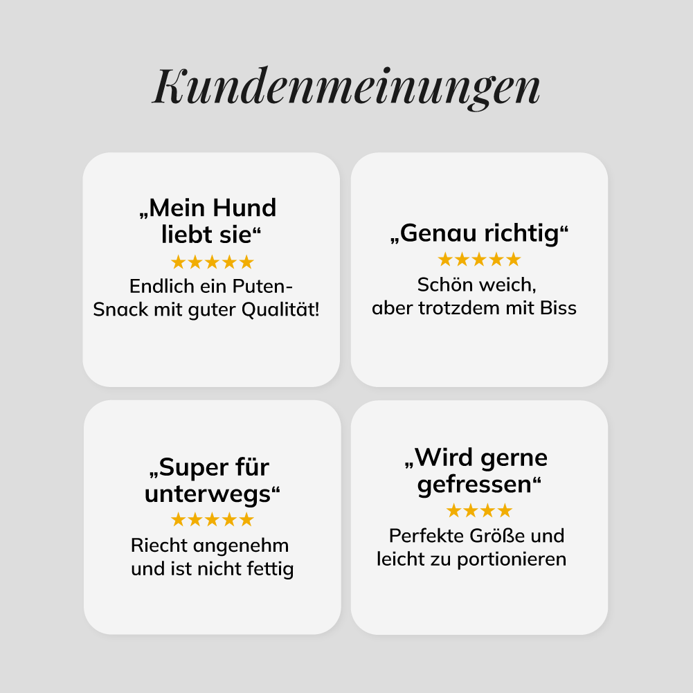 Putenfleisch Sticks, 500g