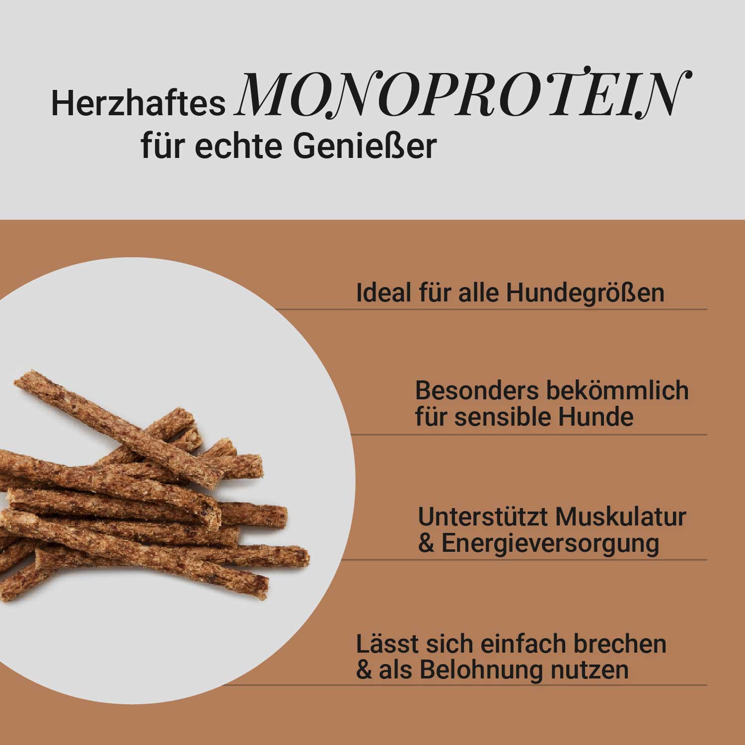 Wildschwein Sticks, 500g