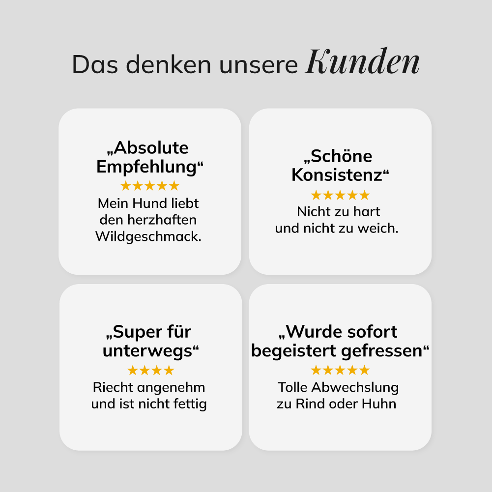 Wildschwein Sticks, 500g