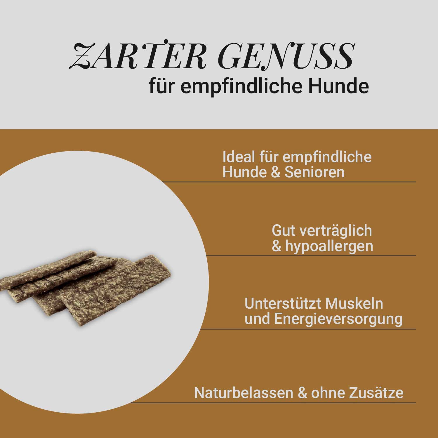 Fleischstreifen Ente, 500g