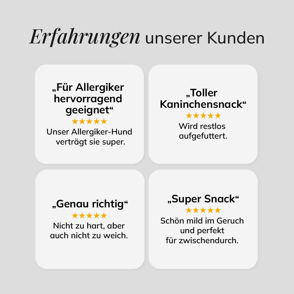 Fleischstreifen Kaninchen, 500g