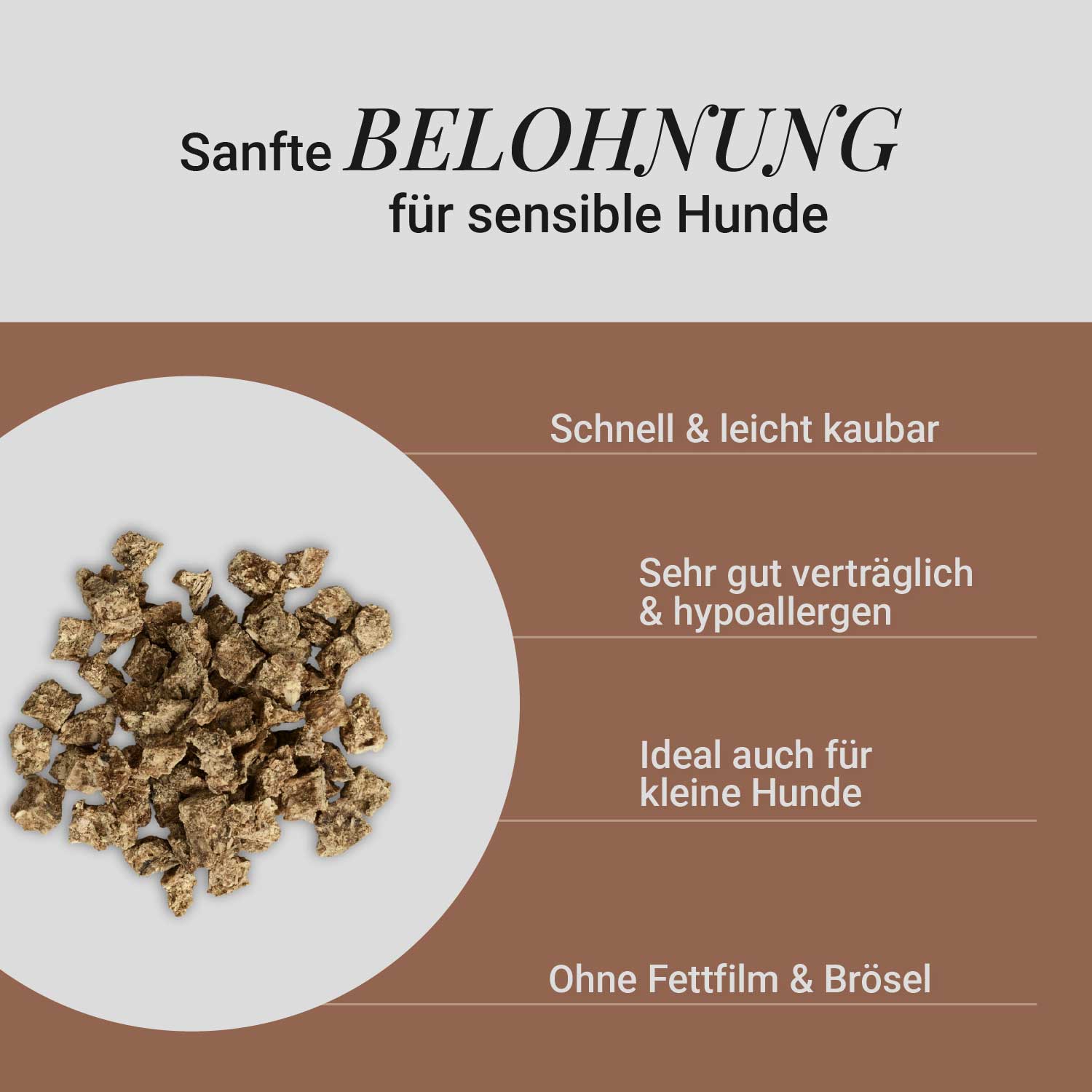 Mini-Würfel Kaninchen, 500g