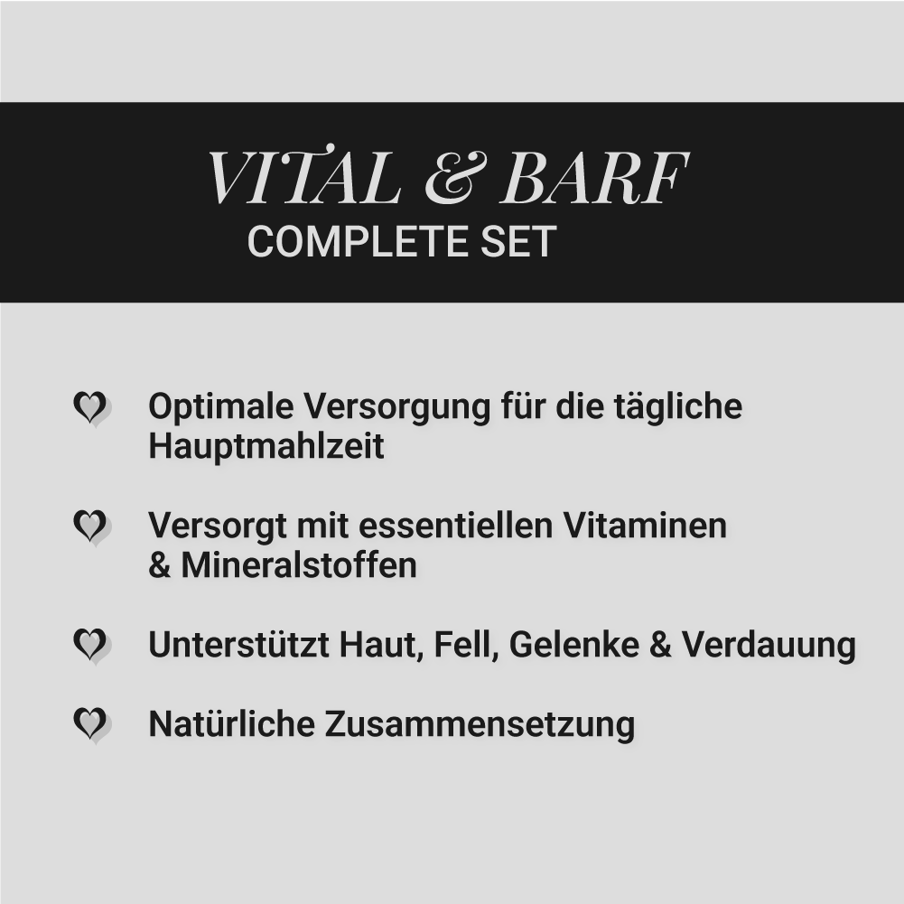 Vital & BARF Complete Set