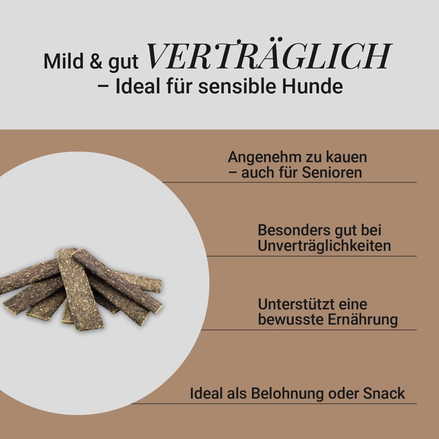 Fleischstreifen Kaninchen, 500g